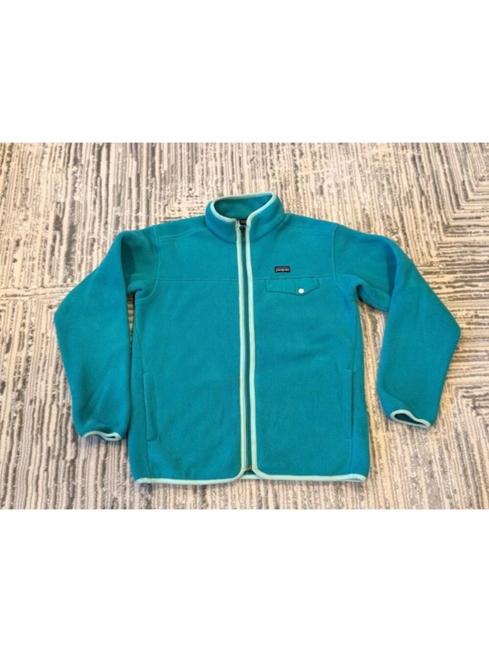 Patagonia Girls XL Women's Small Synchilla Snap-T full zip fleece jacket